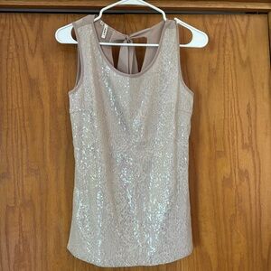 Sequin Tank Top
